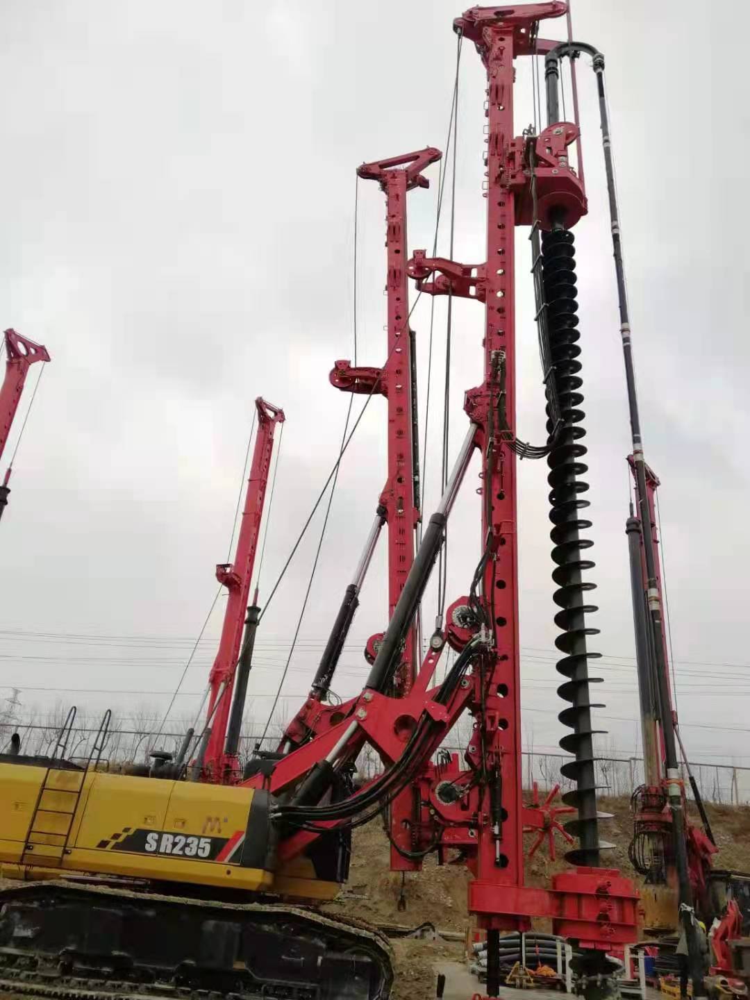 Sany SR285M-V Rotary Drilling Rig - Sany Piling Machinery